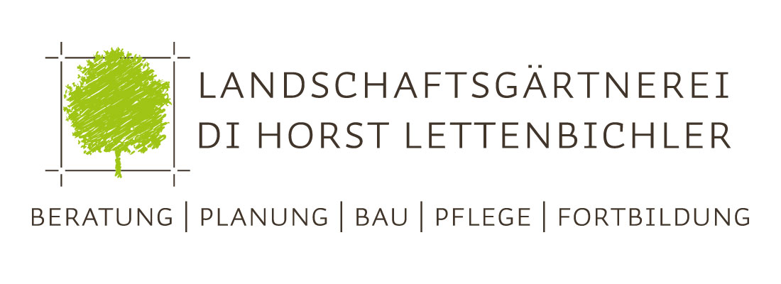 Logo – Landschaftsgärtnerei Horst Lettenbichler – Martin Eiter – Agentur für Grafik und Corporate Design