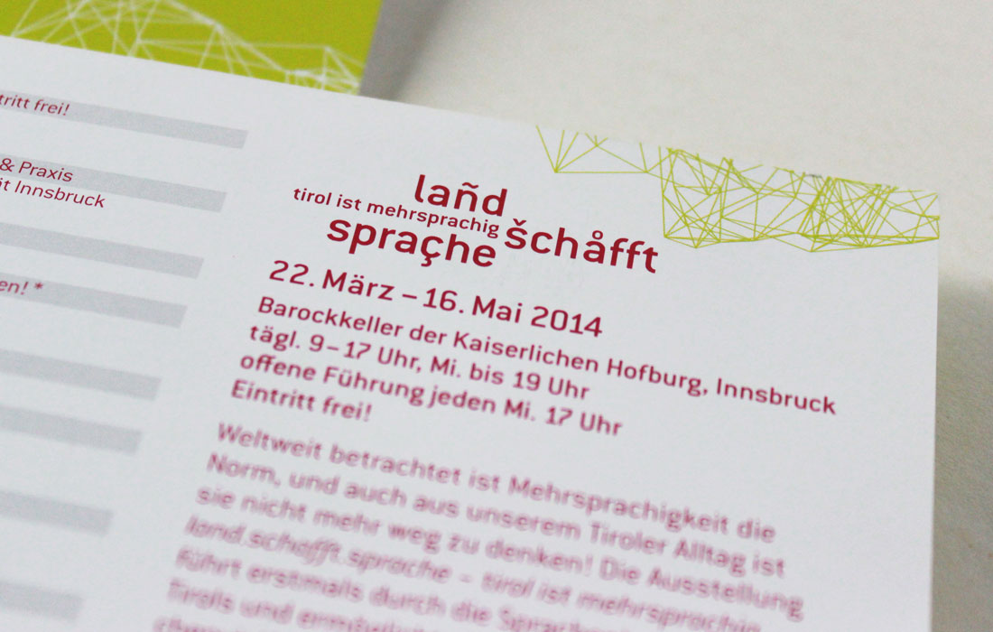 Projekt land.schafft.sprache – Martin Eiter – Agentur für Grafik und Corporate Design
