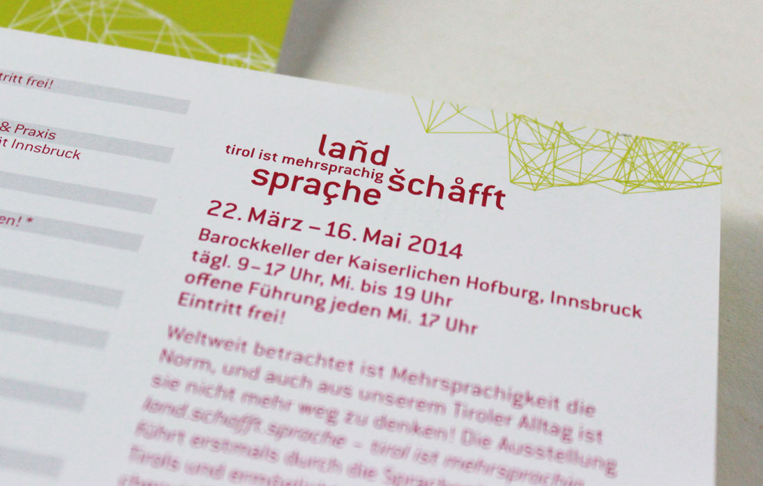 Projekt land.schafft.sprache – Martin Eiter – Agentur für Grafik und Corporate Design